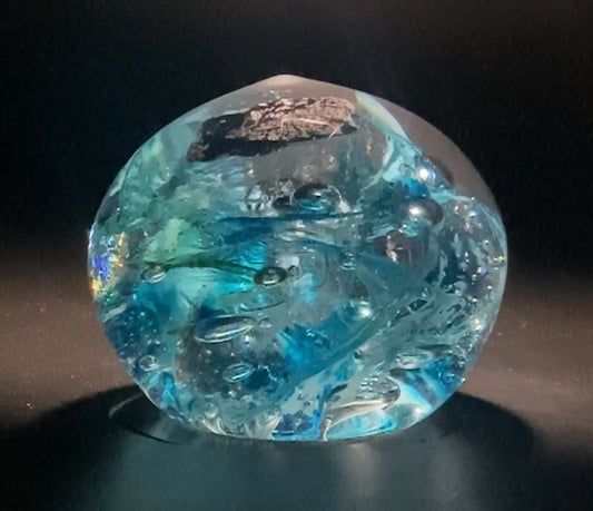 Aqua Paperweight Chaos