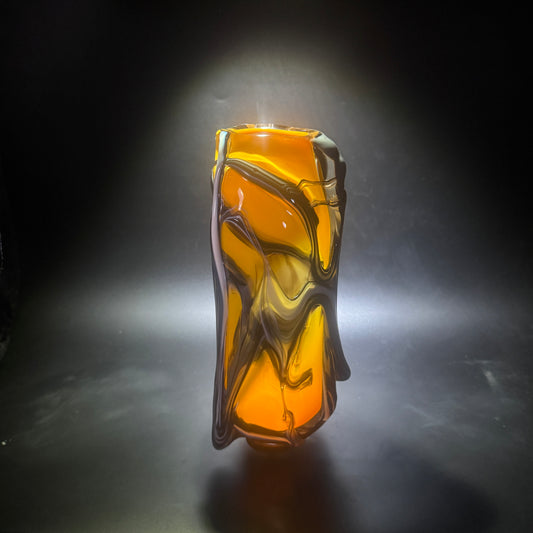 Roots Vase Orange 16189