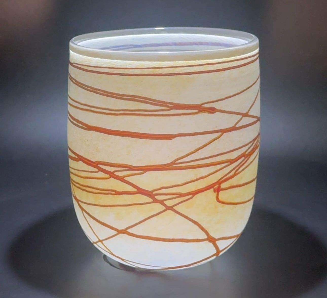 Random Trail Gold Medium Planter Vase
