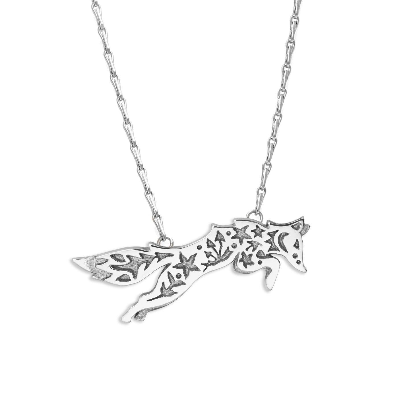 Julia Thompson Silver Fox Necklace