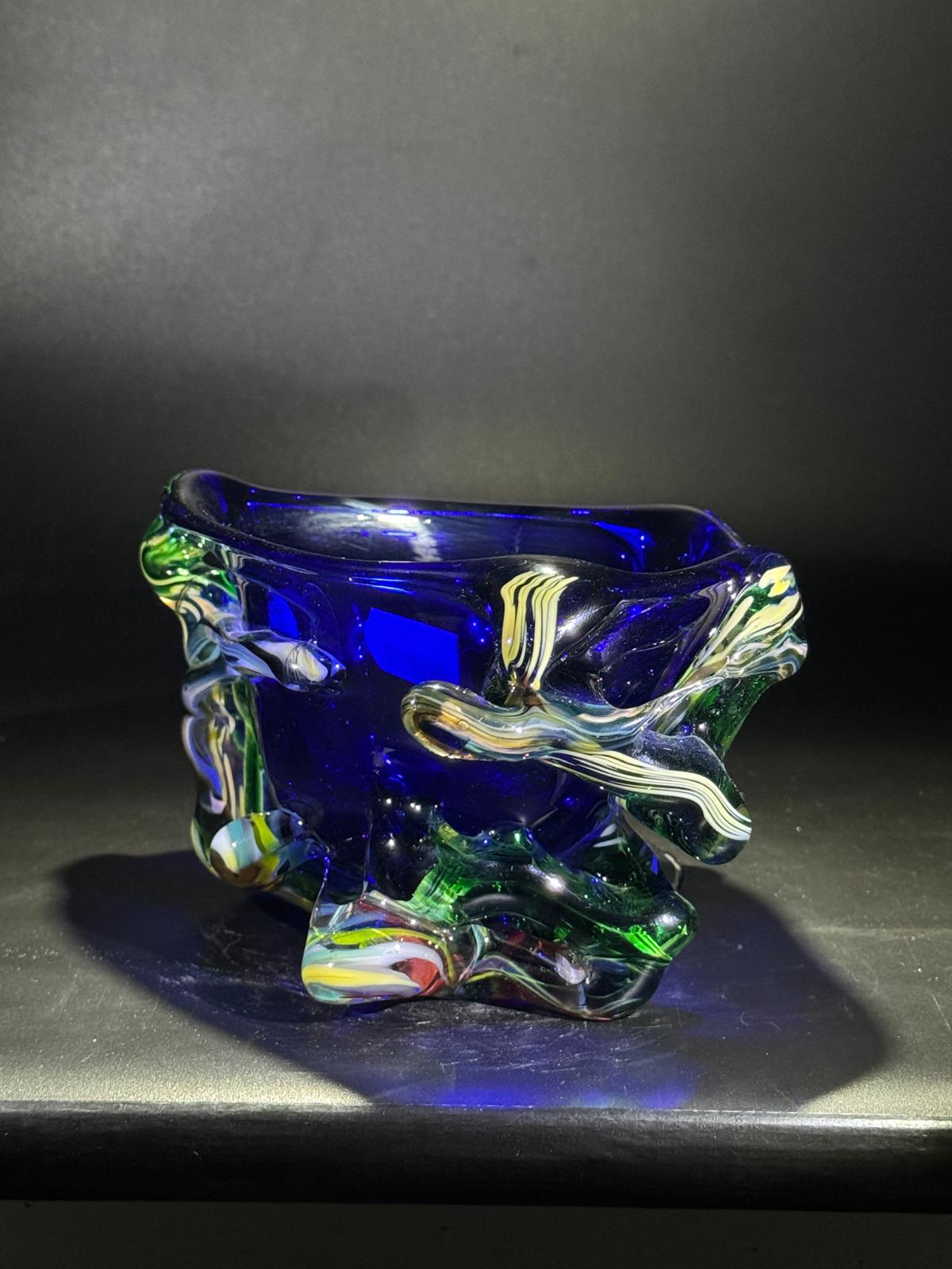 Roots Dish Blue