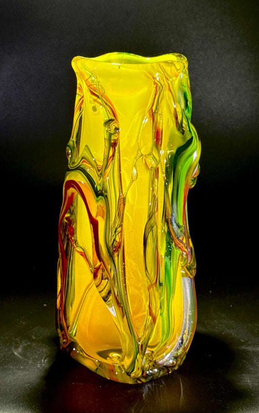 Roots Vase Small Yellow