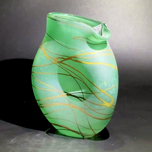 Random Trail Green Small Clutch Jug