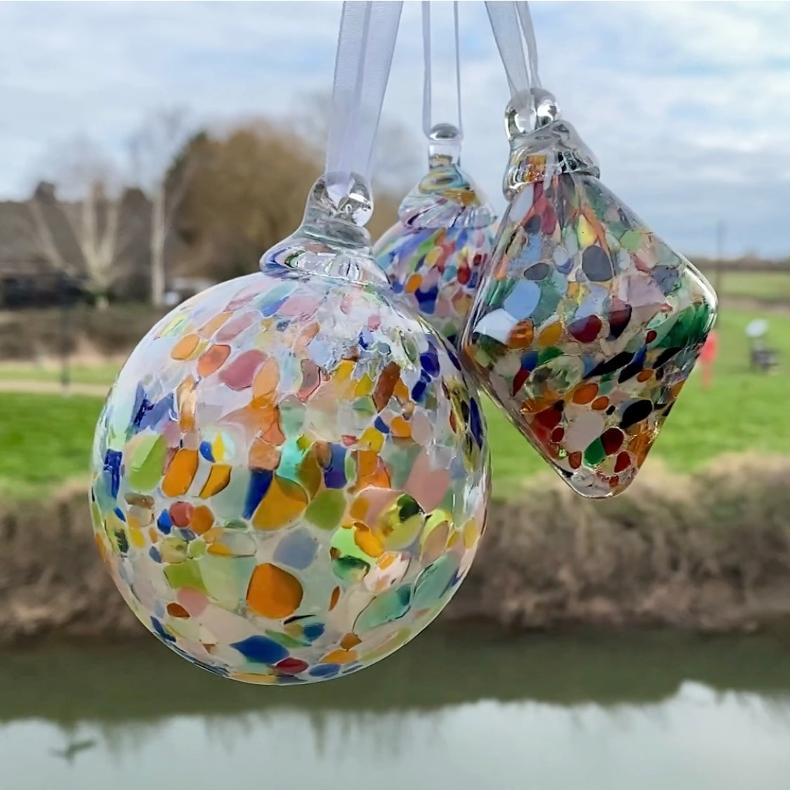 Confetti Baubles, 3 colourways