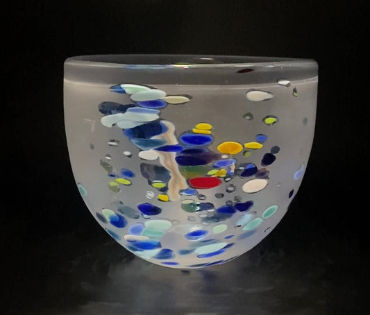 Seagrass Heavy Bowl Blue