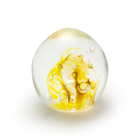 Small Yellow Paperweight