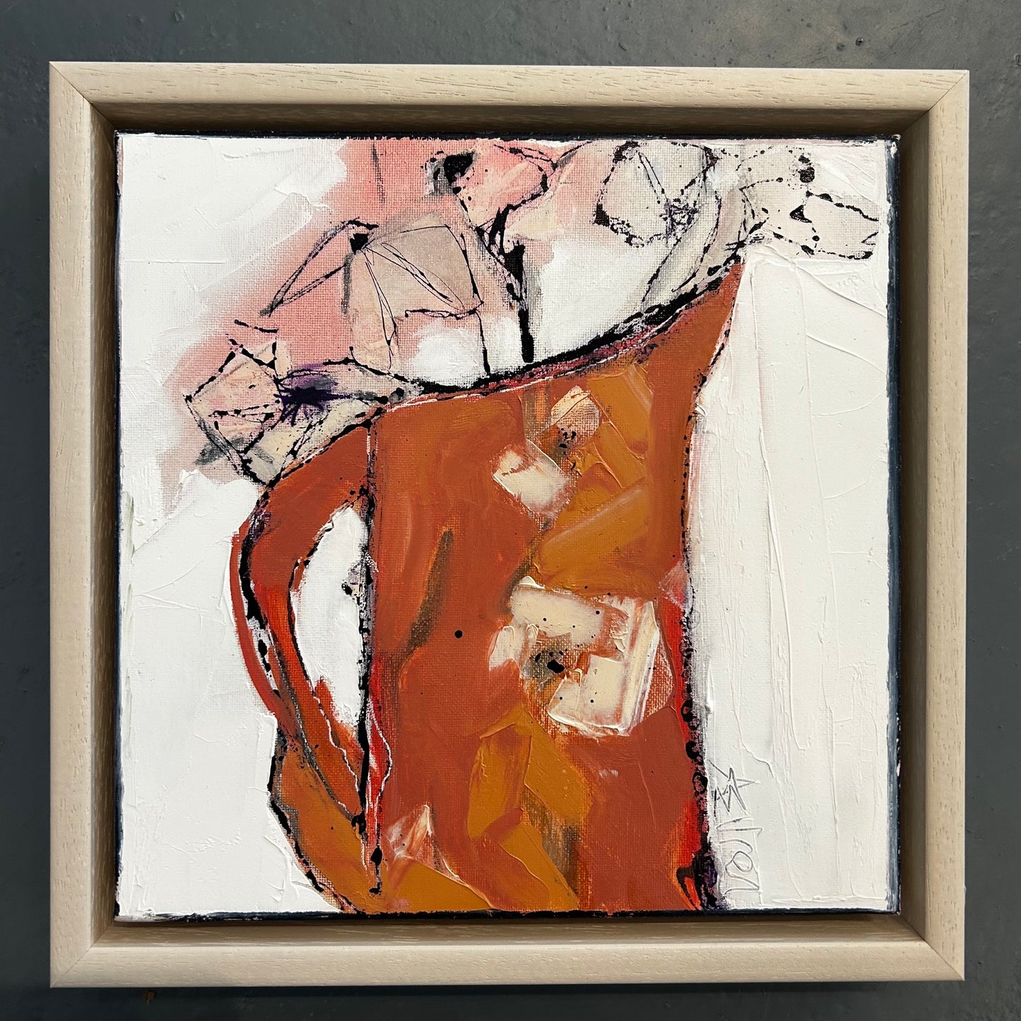 Angela Uren Painted Jug