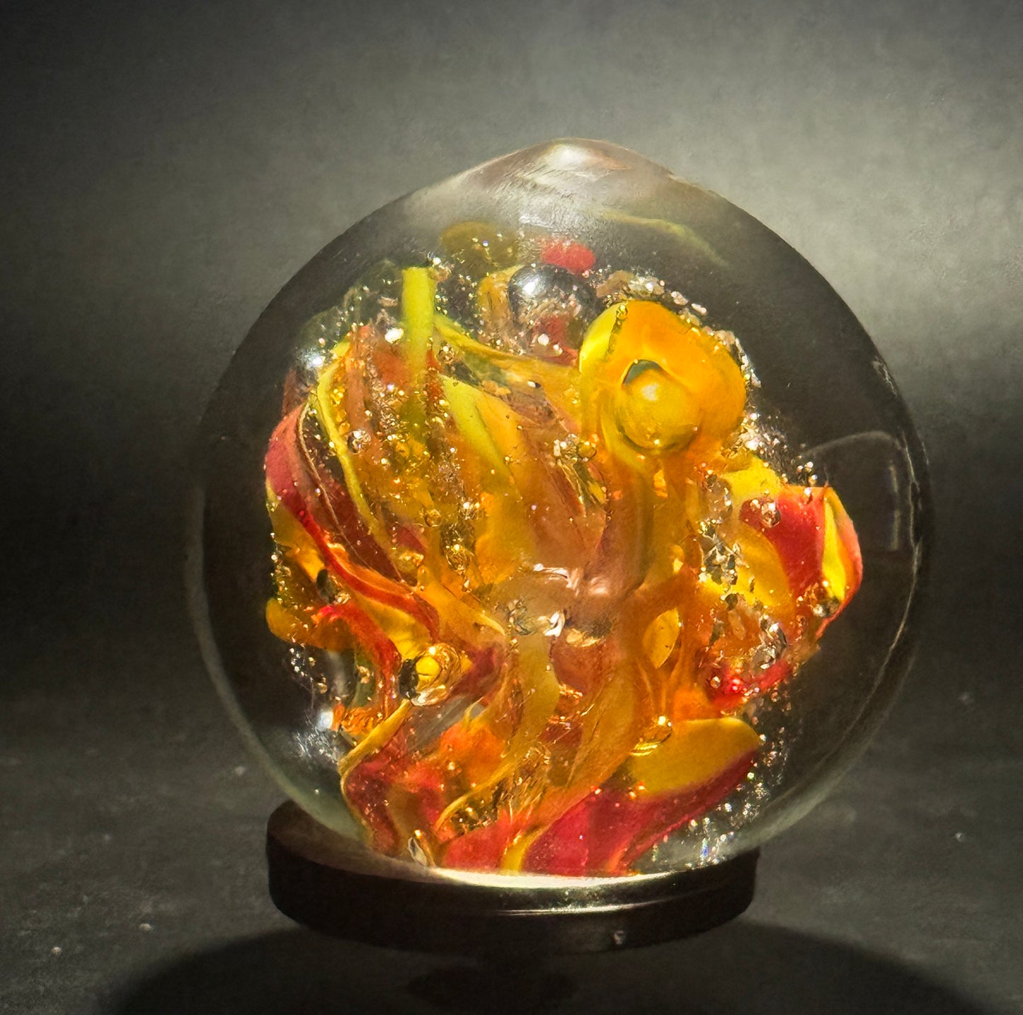 Chaos Orange Paperweight 20032
