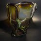 Roots Vase Gold Braun 16180