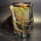 Roots Vase Gold Braun 16180