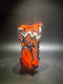 Roots Vase Orange Red 16185