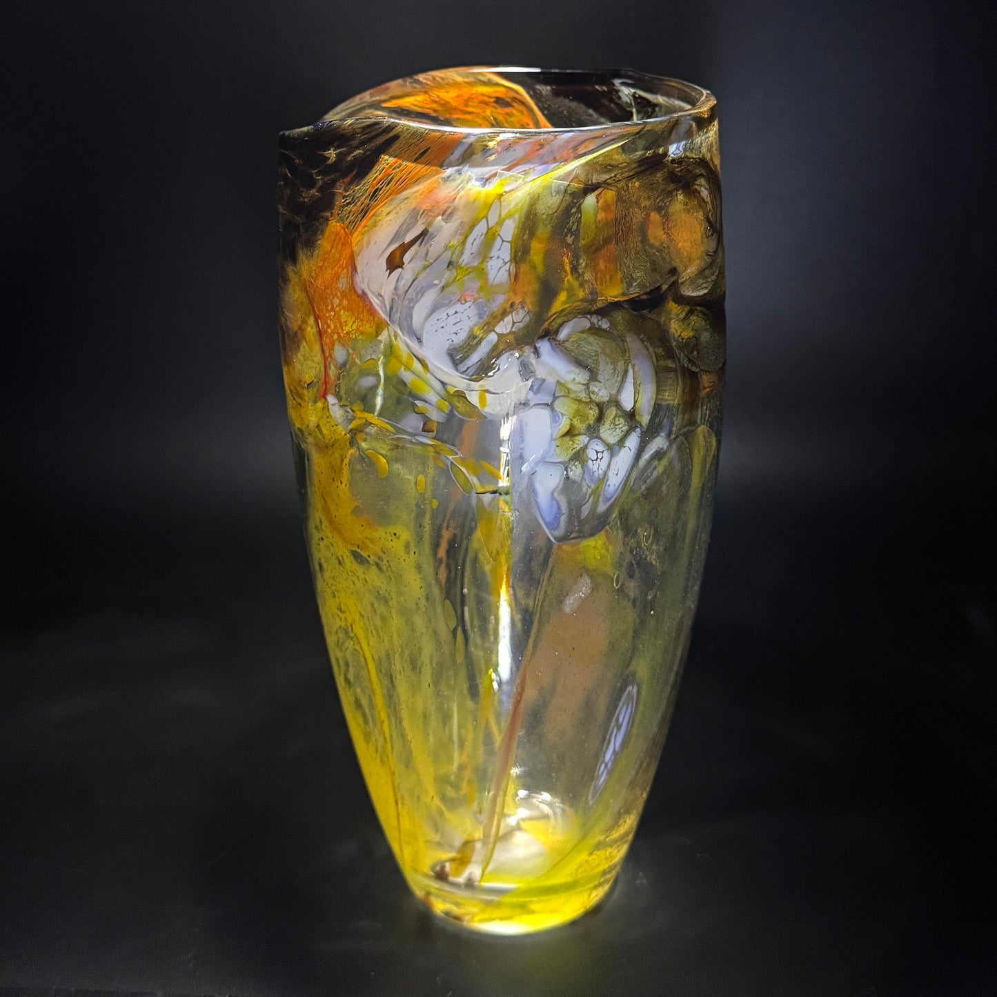 Bracken Orange Vase