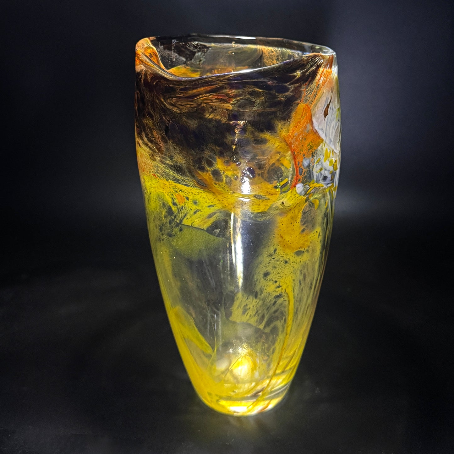 Bracken Orange Vase