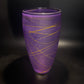 Random Trail Medium Purple Vase
