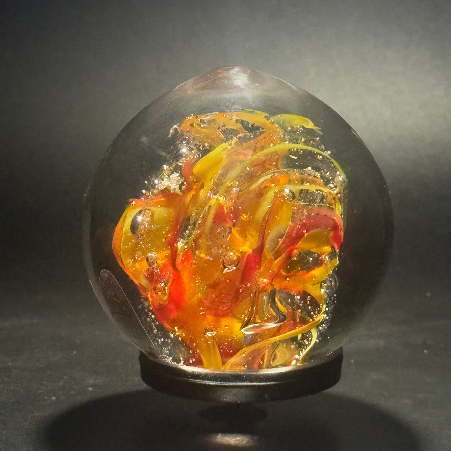 Chaos Orange Paperweight 20032