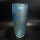 Random Trail Dark Aqua Medium Vase