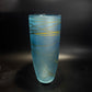 Random Trail Dark Aqua Medium Vase