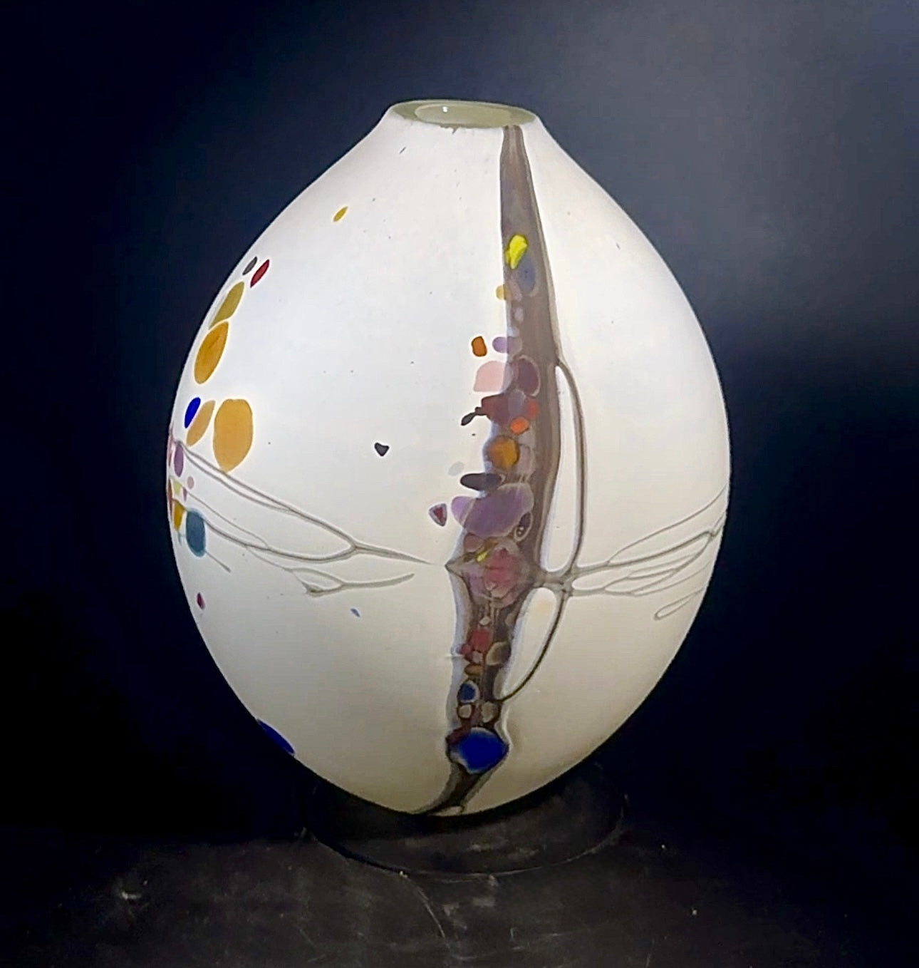 Pebble Small  Closed Vase 19631