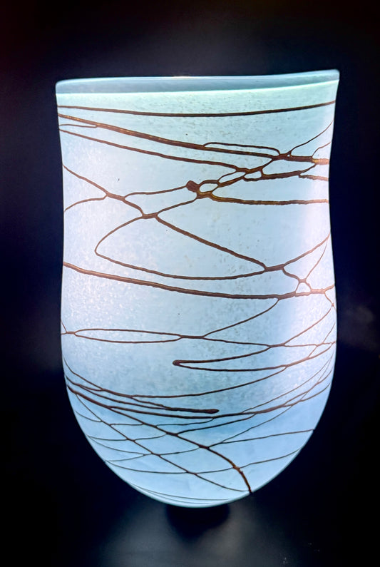 Random Trail Extra Large Open Vase 20501