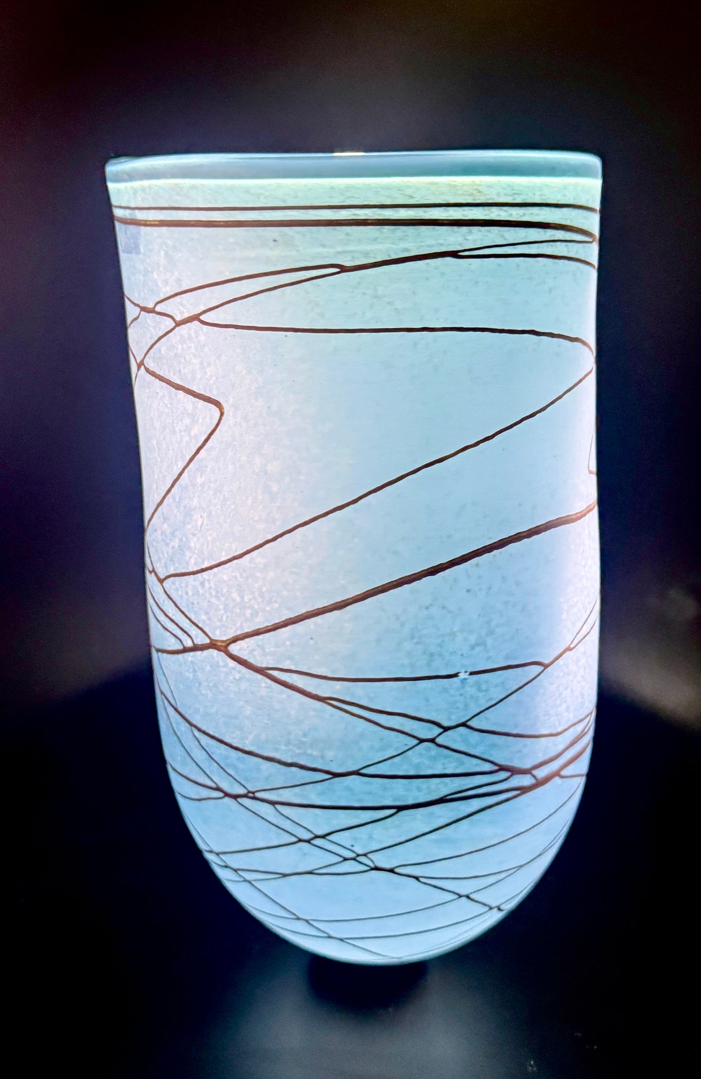 Random Trail Extra Large Open Vase 20501