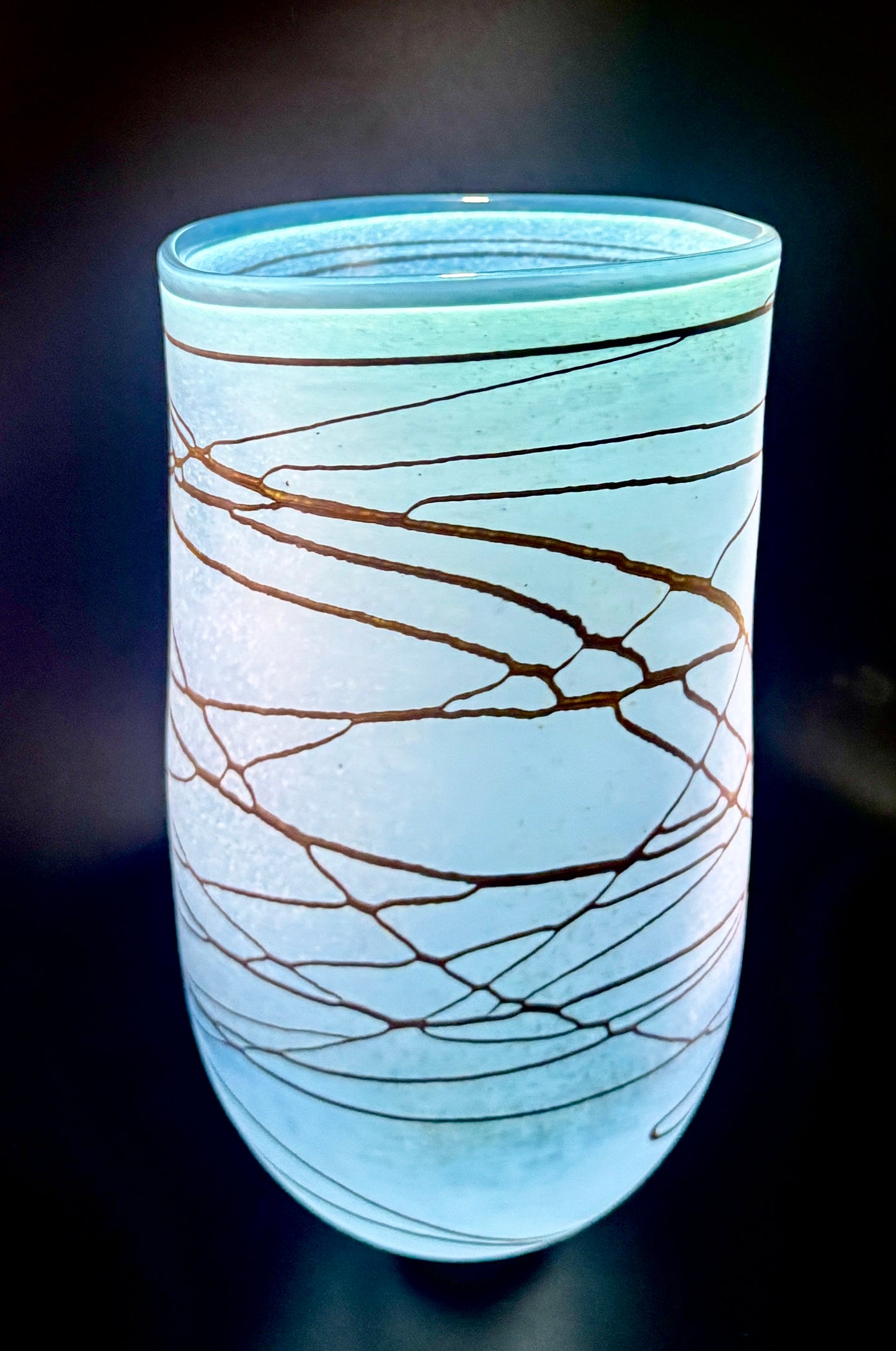 Random Trail Extra Large Open Vase 20501