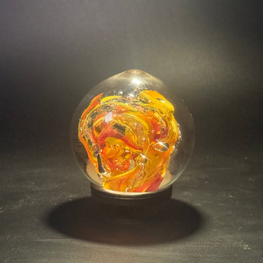 Chaos Orange Paperweight 20032