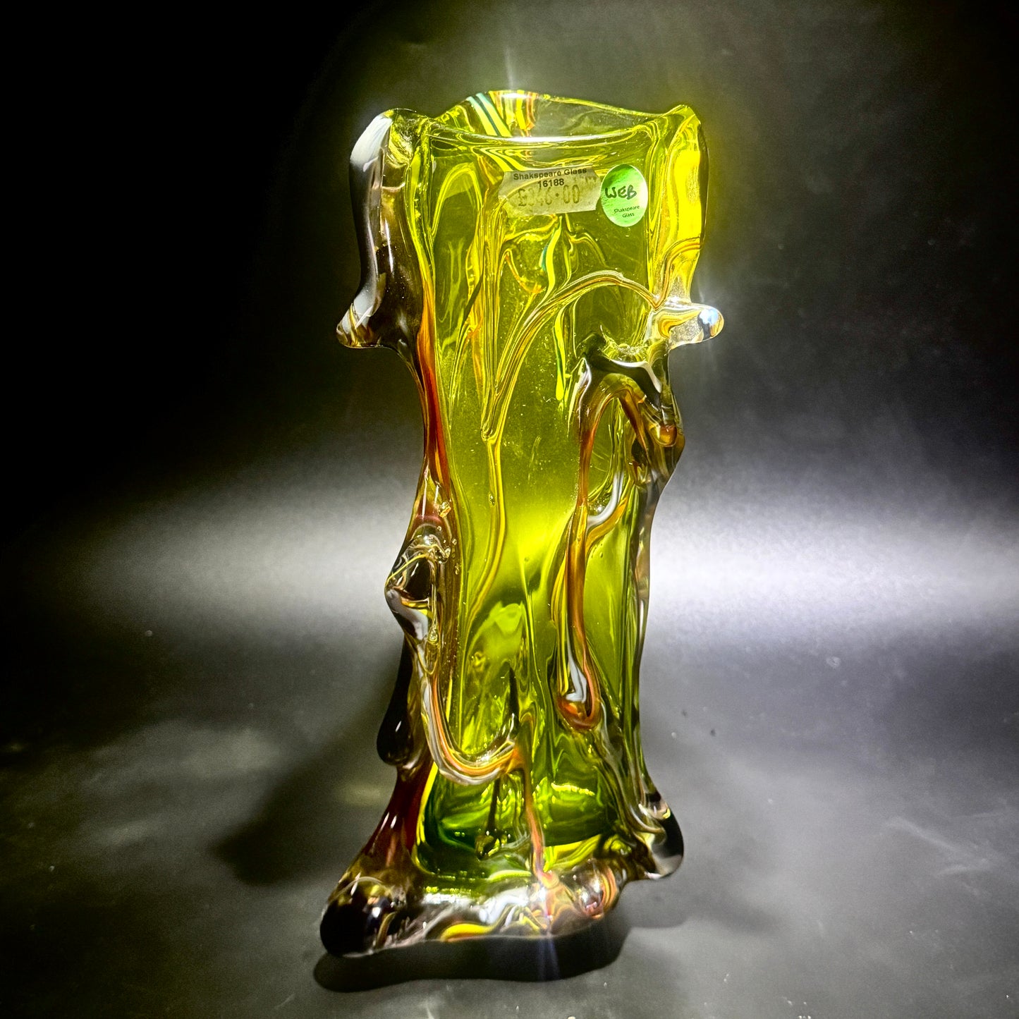 Roots Vase Yellow 16188