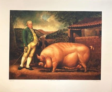 David Lawrence A Prize Pig print