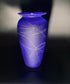 Random Trail Medium Blue Classic Vase